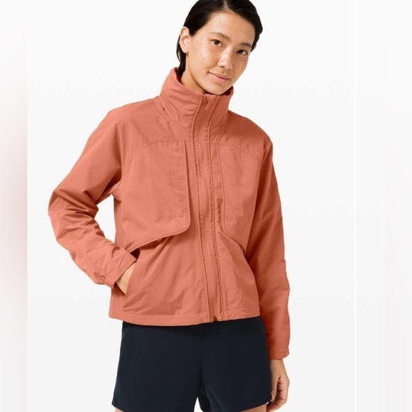 Lululemon Always Effortless Jacket  Rustic Coral SIZE 0 - Picture 10 of 12